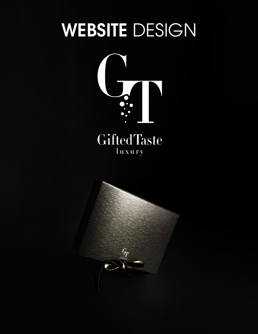 GiftedTaste LA website design project title card