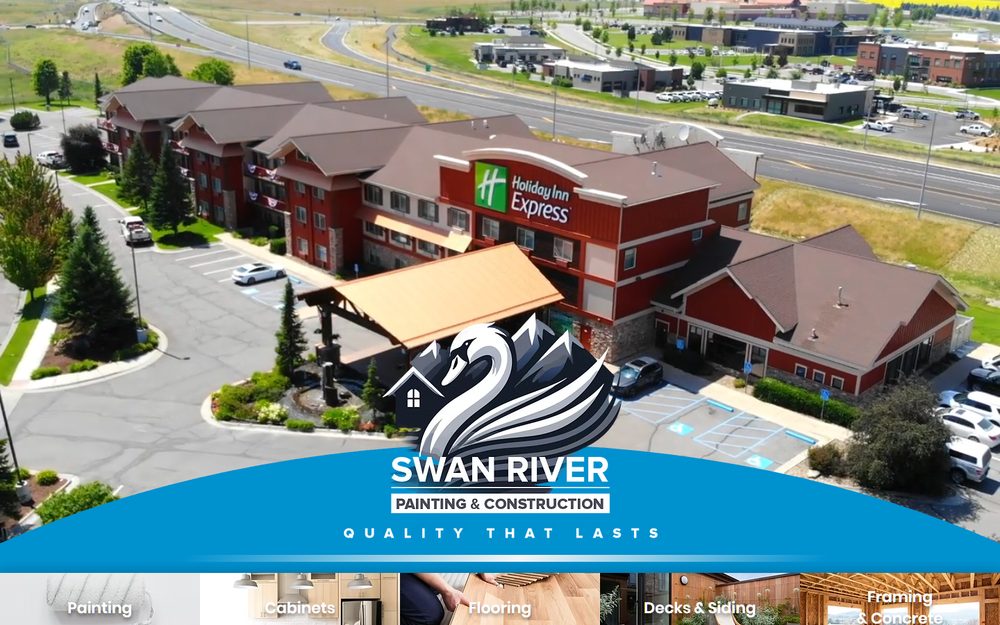 Swan River Painting & Construction website, designed and built by Seth Dobie